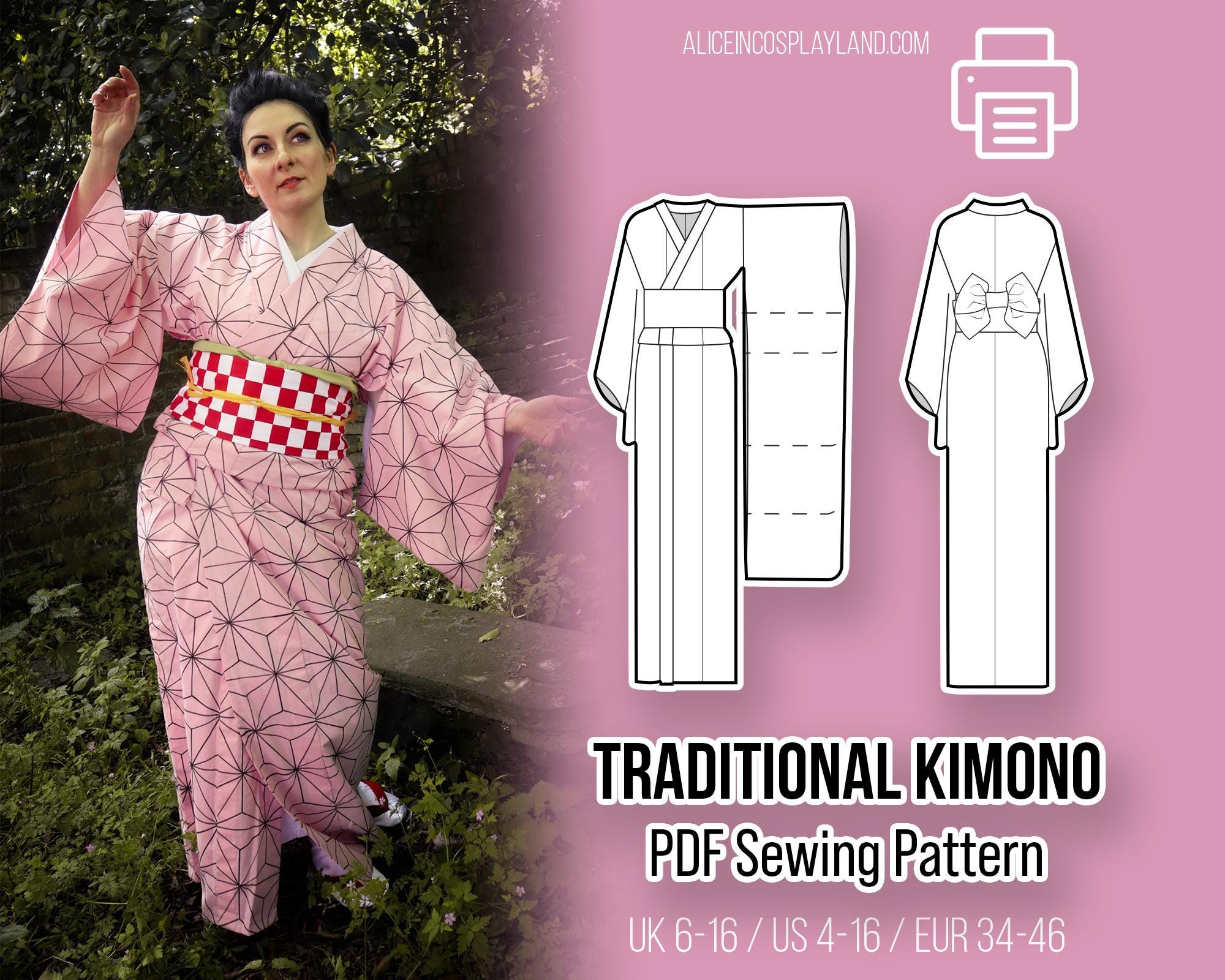 Schnittmuster Kimono-titelbild