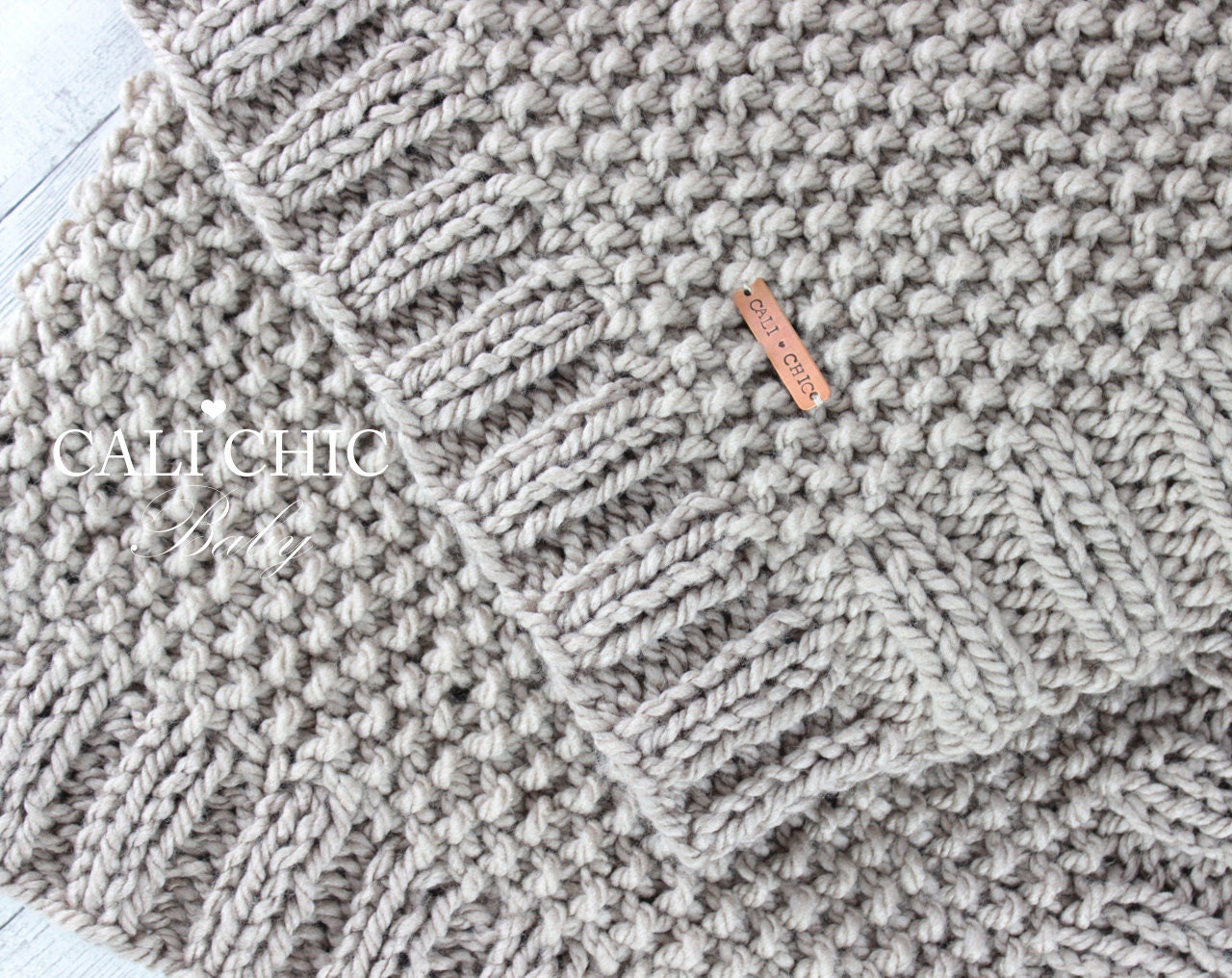 Strickmuster Babydecke-titelbild