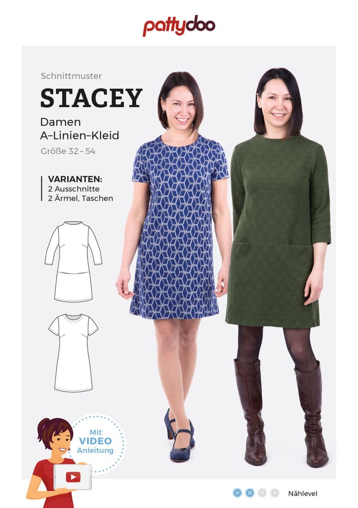 schnittmuster a linien kleid-titelbild
