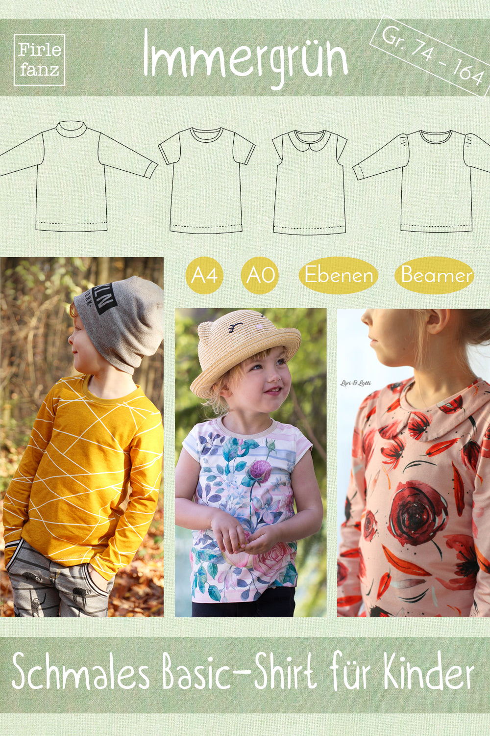 schnittmuster für kindershirt-titelbild
