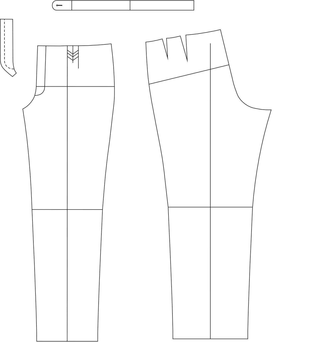 schnittmuster herrenhose-titelbild
