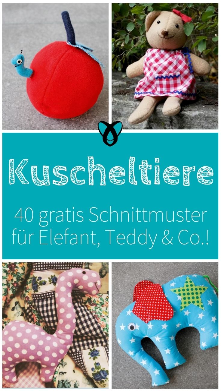 schnittmuster kuscheltier anfänger-titelbild