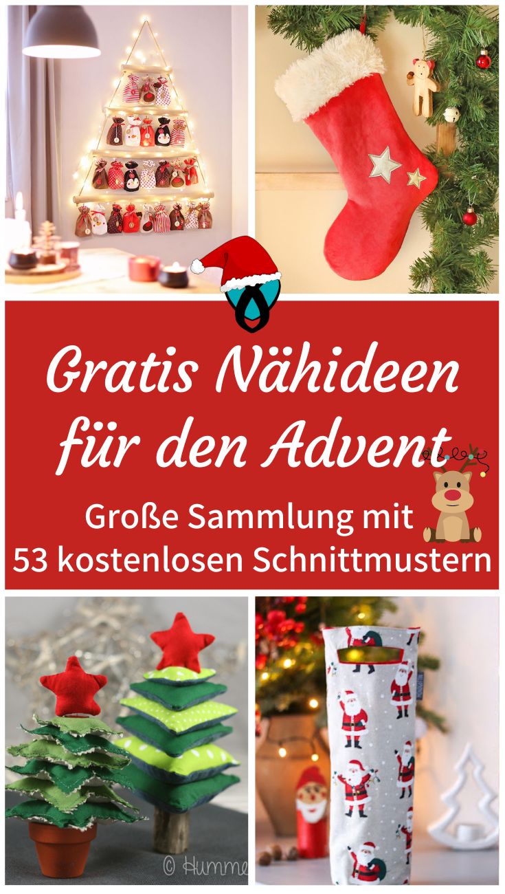 weihnachtsdeko nähen schnittmuster-titelbild